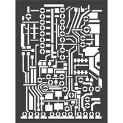 STAMPERIA Stencil CURUIT BOARD 15x20cm KSAT07